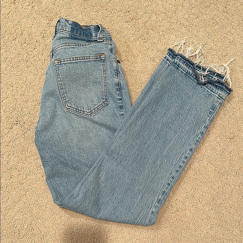 Abercrombie 90’s straight Ultra High Rise - Curve Love